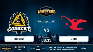 🔴  LIVE  На Русском GODSENT vs Mousesports  DreamHack Masters Winter 2020