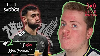 BRUNO FERNANDES OUTBURST FOR GETTING SUBBED OFF IS A DISGRACE | Liverpool 0 Manchester United 0