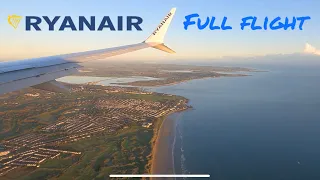 [4K] Manchester to Dublin | Full Flight | Ryanair | Boeing 737-8200 | EI-HAW | 16/11/2022