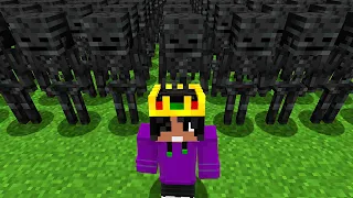 FIZ UM EXÉRCITO DE MOBS PARA A GUERRA NO MINECRAFT! - BlockTeam 2