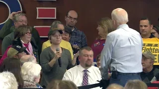 Joe Biden calls woman a 'lying dog-faced pony soldier' at event