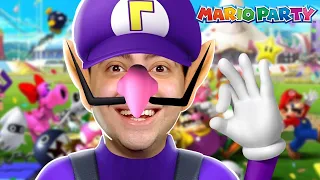 alanzoka jogando Super Mario Party com os amigos - Parte 2
