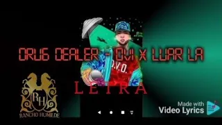 (LETRA) Ovi x Luar La L - Drug Dealer [Lyric Video]