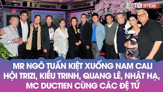 Mr Ngô Tuấn Kiệt xuống núi tới Nam Cali gặp gỡ,trò chuyện  các Sao Việt và cùng nhiều đệ tử khắp nơi