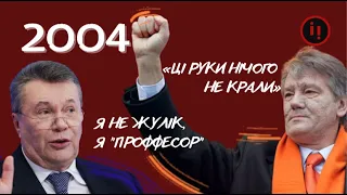 2004. Помаранчева революція, яйце Януковича