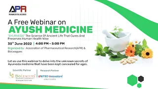 A Webinar of Ayush Medicine