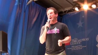 Christopher Fitzgerald Sings From Waitress