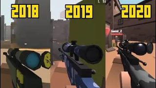 Evolution of Sniping in Krunker.io (2018-2022)