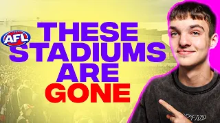 WHY THESE AFL STADIUMS ARE GONE!