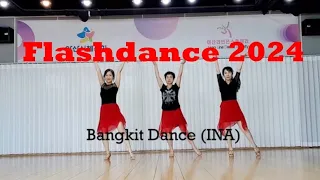 Flashdance 2024 Linedance demo Beginner @ARADONG linedance