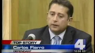 Fierro's emotional testimony on witness stand