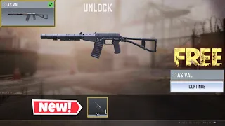 How to Unlock AS VAL in COD Mobile | How to Get AS VAL ASSAULT RIFLE in COD Mobile