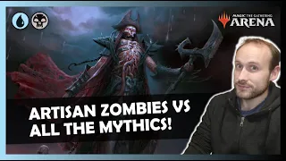 Dimir Zombie Budget Artisan Deck for Beginners | MTG Arena 2023 (Slight disaster!)