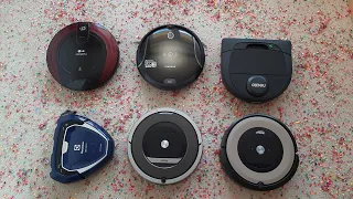 RoboVac Party#9: Roomba, Samsung, Neato, LG, Electrolux | MASS of confetti Vol.4 🎉🎉🎉