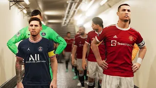 pes2022 (PS5), manchester United vs psg gameplay,duo legend, graphic 4k 60fps