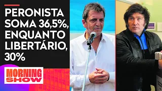 Massa e Milei vão para segundo turno na Argentina; o que eleição pode impactar no Brasil?