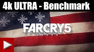 Far Cry 5 Benchmark 4k Ultra Settings - 1080Ti