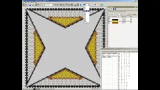 How to make warped square design in PeyoteCreator software. https://bead-n-stitch.com/peyotecreator/