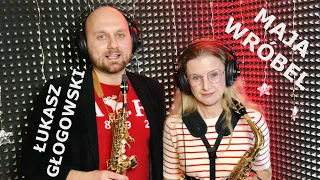 MAJA WRÓBEL & ŁUKASZ GŁOGOWSKI - Pójdźmy Wszyscy Do Stajenki (SAX COVER LeNo Music aranż)