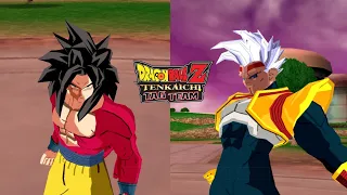 Goku SSJ4 vs Baby Vegeta| DBZ Tenkaichi Tag Team.