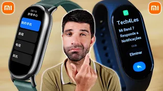 Xiaomi Mi Band 8 vs Mi Band 7 | TODAS AS DIFERENÇAS