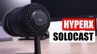 Обзор микрофона HyperX SoloCast. Распаковка, сравнение с HyperX QuadCast. Стоит ли брать для стримов