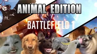 Battlefield 1 trailer but it's sounds like animals