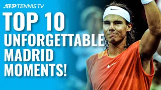 Top 10 Unforgettable Moments From the Madrid Open!