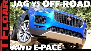 2018 Jaguar E-Pace Takes On The Gold Mine Hill Off-Road Challenge