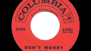 1961 HITS ARCHIVE: Don’t Worry - Marty Robbins  (a #2 record--hit 45 single version)