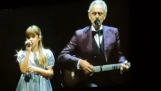 Andrea Bocelli and Doughter Virginia * Hallelujah * London O2 Arena 01.10.2022 *