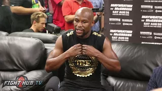 Floyd Mayweather claims he knows McGregor's gameplan already, gives him tips