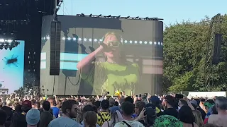 Billie Eilish live at Leeds Festival 2019