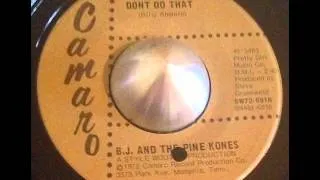 B.J. & The Pine Kones - Don't Do This Don't Do That