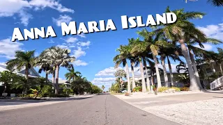 Anna Maria Island, Florida ~ Driving Around Tour 4K