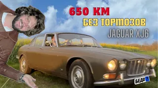 Купил во Франции 50 летний Jaguar без тормозов