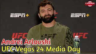 Andrei Arlovski on Stepping In On Short Notice | UFC Vegas 24