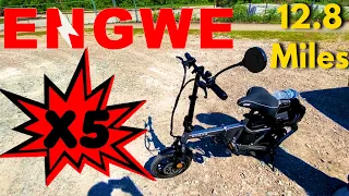 Engwe X5 Electric Bike 12.8 Miles Runs Great