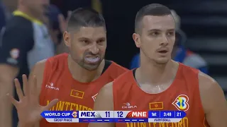 Mexico vs Montenegro- Mundial de basquetbol 25-08-2023