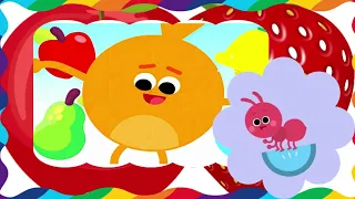Red Yellow Green Blue #2 | featuring The Bumble Nums | Super Simple Songs | ACAPELLA | PUZZLE