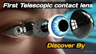 world first vr contact lens| first telescope contactlens #shorts