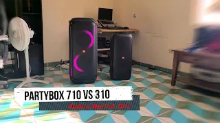 JBL Partybox 710 vs 310, Still don't know which one to choose? Here the proof 🔊👌😮