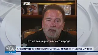 Arnold Schwarzenegger makes plea to Putin, Russia amid Ukraine invasion