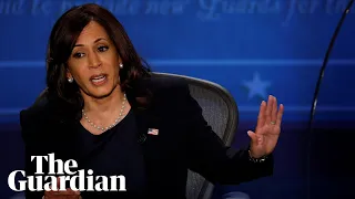 'I'm speaking': Kamala Harris reins in Mike Pence during VP debate