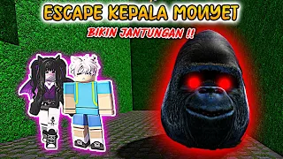 TOLONG!! AKU DIKEJAR KEPALA MONYET JAHAT!! SEREM BANGET ! ESCPAE ANIMAL HEAD