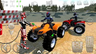 Motor Dirt orange ATV Bike Extreme Off-road #1 - Offroad Outlaws Best motocross Bike Game Android