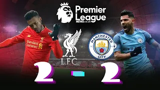 Highlights: Liverpool 2-2 Man City | Salah, De Bruyne, Mane, foden|