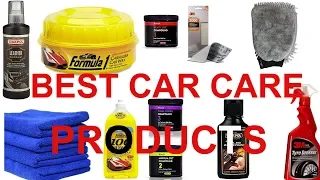 BEST CAR CARE PRODUCTS | MUST USE PRODUCTS