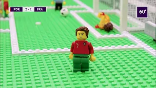 Euro 2020 - Portugal - France in LEGO