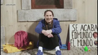 Joaquín Reyes imita a Greta Thunberg: "Luchemos juntos contra el cambio climático"